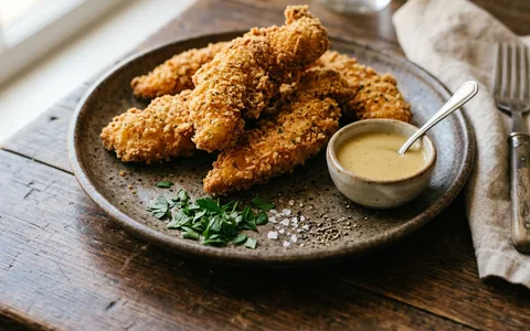 Golden fried buttermilk chicken tenders